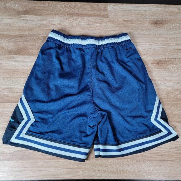 Nike Air Jordan Sport Diamond Shorts Mens Size Medium Blue Basketball DH9075-493 - Picture 5 of 14